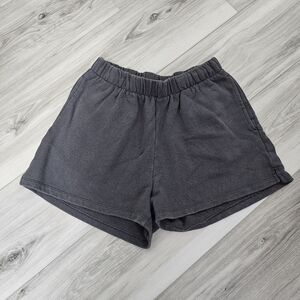 Garage Charcoal Gray Women Shorts